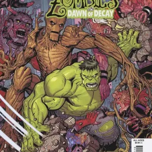 Marvel Zombies Dawn Of Decay #1 25 Copy Nick Bradshaw Variant Editor’s Pick
