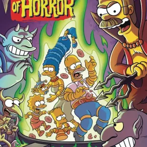 Simpsons Treehouse Of Horror Ominous Omnibus Volume 03 Fiendish Authentic