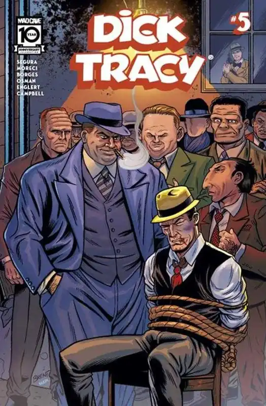 Dick Tracy #5 Cover B Brent Schoonover Connecting Variant Seasonal Sale