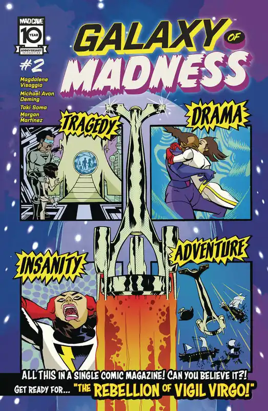 Galaxy Of Madness #2 (Of 10) Cover A Michael Oeming Premium
