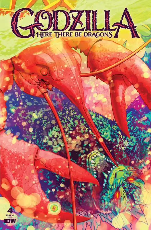 Factory Price Godzilla: Here There Be Dragons #4 Cover A (Miranda)