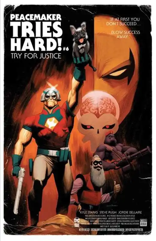 Peacemaker Tries Hard #6 (Of 6) Cover C Kris Anka Movie Poster Variant (Mature) Cheap