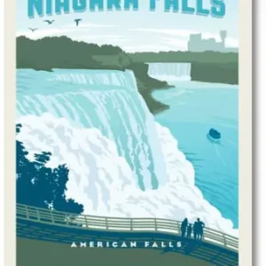 Niagra Falls Vertical Sticker Budget