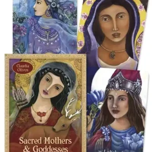 Sacred Mothers & Goddesses: 40 Oracle Cards & Guidebook Set Wholesale