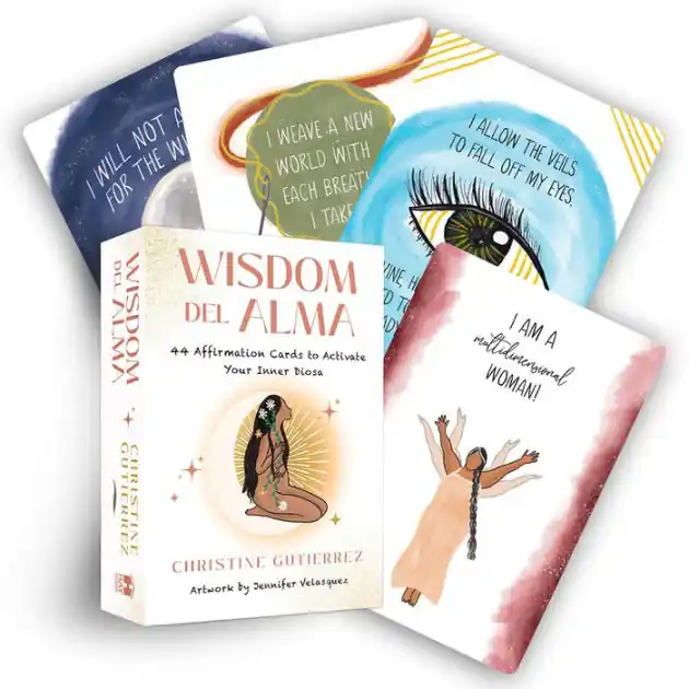 Wisdom Del Alma: 44 Affirmation Cards to Activate Your Inner Diosa Flash Sale
