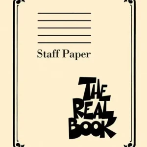 The Real Book - Staff Paper Cheap