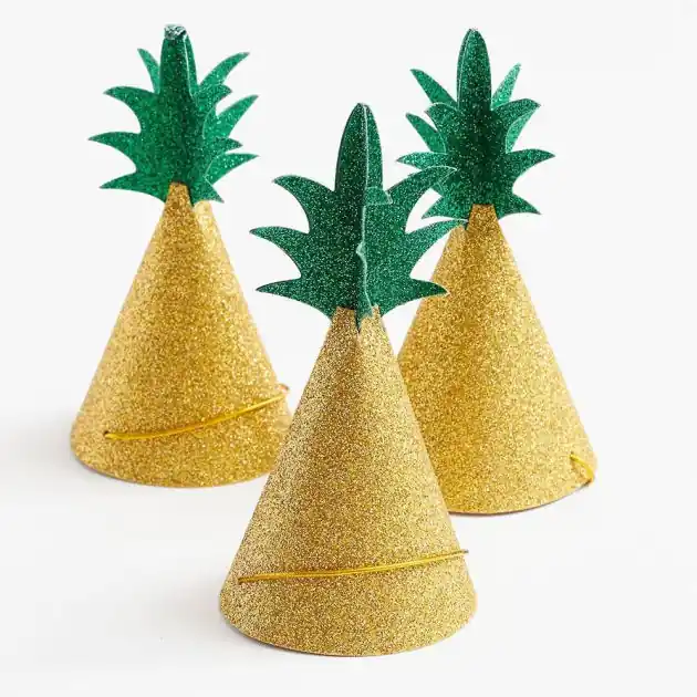 Luxury Mini Pineapple Party Hats