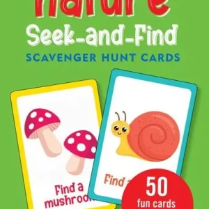 Nature Seek-and-Find Scavenger Hunt Cards Original