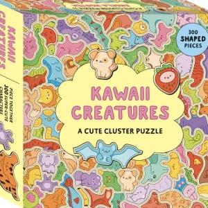 Kawaii Creatures: A Cute Cluster Puzzle: 300 shaped pieces Direct From Manufacturer