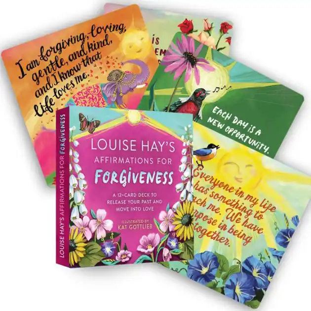 Louise Hay's Affirmations for Forgiveness: A 12-Card Deck to Release Your Past and Move into Love Direct From Factory