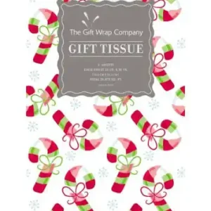 Limited Edition Tissue Candy Cane Christmas