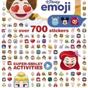 Exclusive Disney Princess Emoji Super-Smiley Activities: Over 700 Stickers