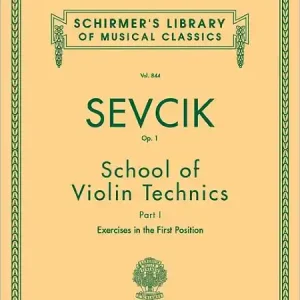 School of Violin Technics, Op. 1 - Book 1: Schirmer Library of Classics Volume 844 Violin Method Cheap