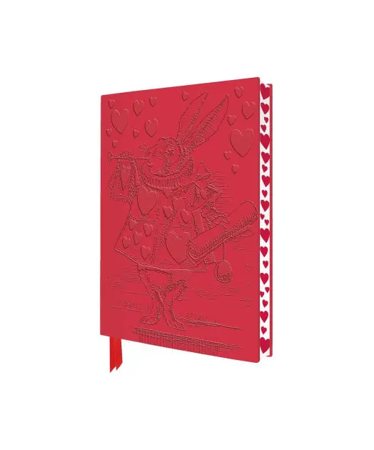 Budget Alice's Adventures in Wonderland: White Rabbit Artisan Art Pocket Notebook (Flame Tree Journals)