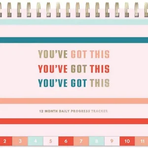 Exclusive Monthly Undated Desktop Motivation Habit Tracker