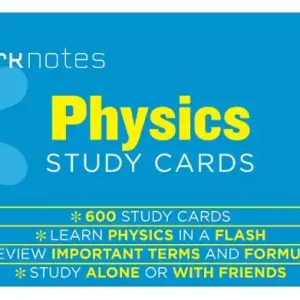 Physics SparkNotes Study Cards Express Delivery