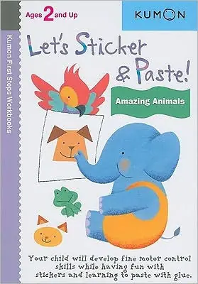 Kumon Let's Sticker & Paste! Amazing Animals Hot Deal