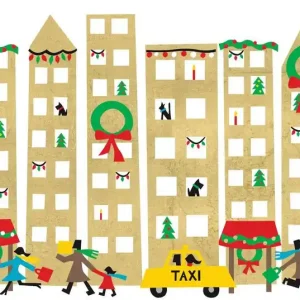 Buy Direct Christmas in the City Boxed Holiday Cards