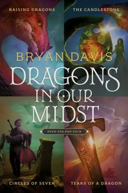 Dragons in Our Midst 4-Book Set: Raising Dragons / The Candlestone / Circles of Seven / Tears of a Dragon Limited Offer