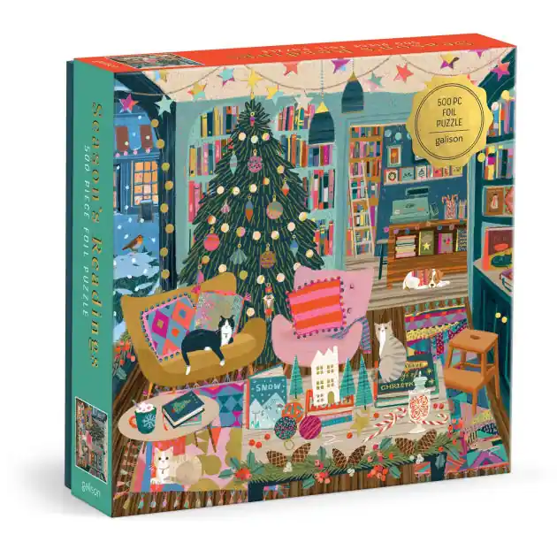 Season's Readings 500 Piece Foil Puzzle Buy Online